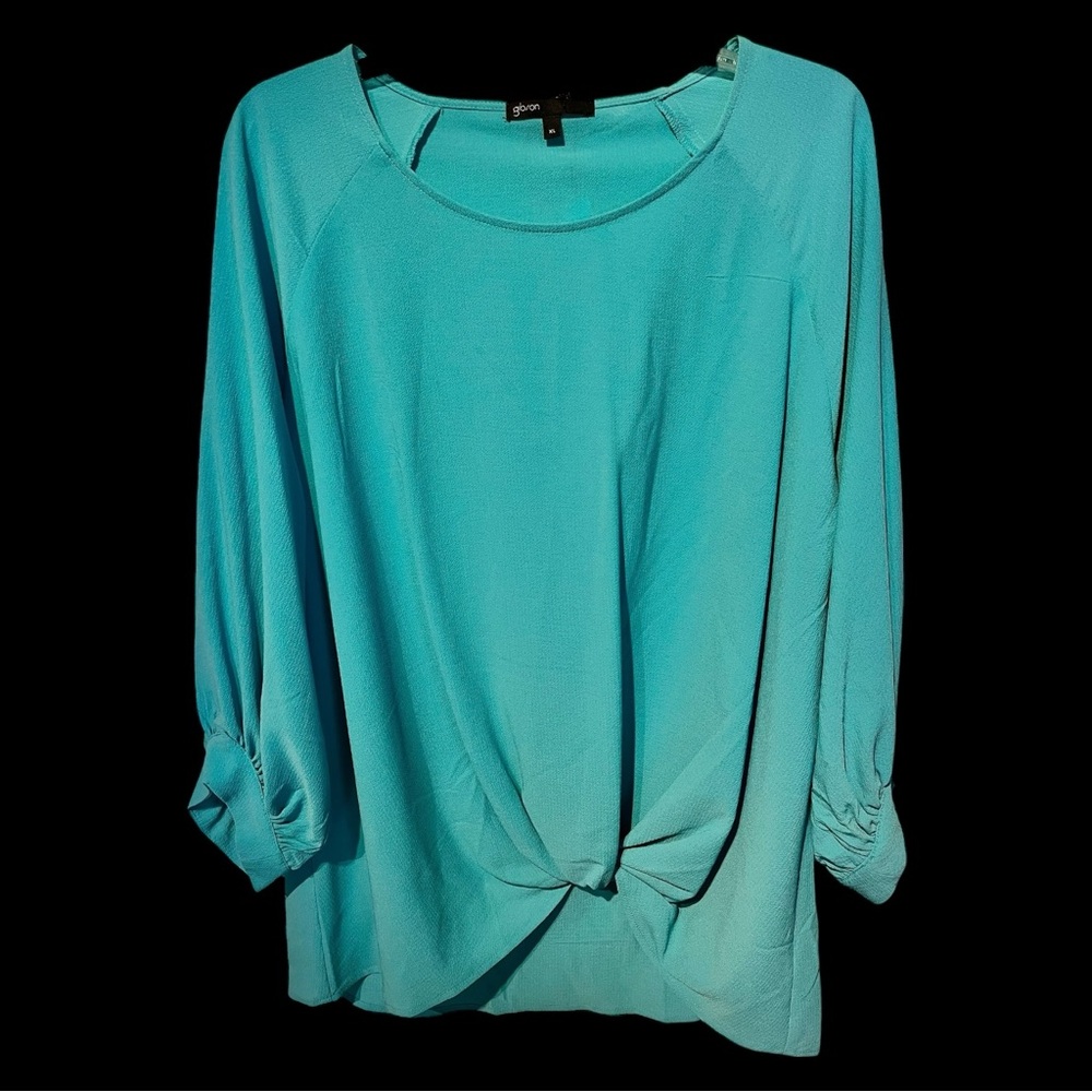 Gibson Turquoise Women's Blouse